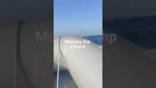 Mercury 5hp 2 stroke 17km/h