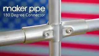 180 Degree Connector Overview & Assembly | Maker Pipe