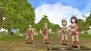 Universe Flyff E3 - Four characters at once? Is it possible?