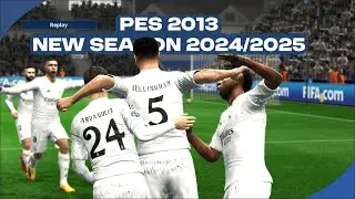 PES 2013 NEW SEASON 2024-2025 AIO UPDATE SUMMER TRANSFER | GUDPLEY PATCH 2025 | PES 2013 PATCH 2025