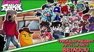 TWIDDLEFINGER WITH LYRICS But Every Turn Different Character Sings 😼🎶 (FNF: TWIDDLEFINGER)