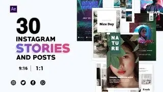 Insta Story Bundle - After Effects Template