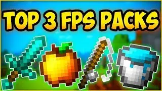 Minecraft: Top 3 Default FPS TEXTURE PACKS! NO LAG 1.7/1.8/1.9/1.14 MC Resource Pack