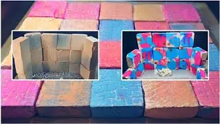 Snaps & Crushes Edited Compilation Gym Chalk ASMR Satisfying Relaxing Sleepaid 😌 ♥️ 💕 