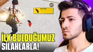 WINNING WITH THE FIRST WEAPONS MY BROTHER AND I FOUND? PUBG MOBILE