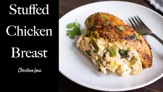 Recipe for Stuffed Chicken Breast with Peppers