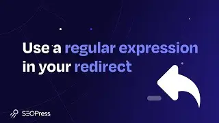 Use regular expression in your redirect