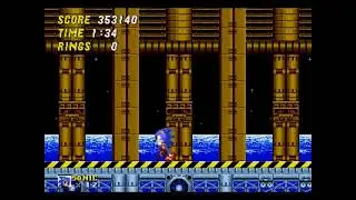 Sonic the Hedgehog 2(sega) Прохождение