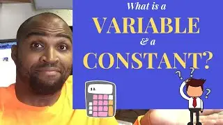 What is a Variable? | Pre-Algebra | The Algebra Guy