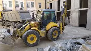 Экскаватор погрузчик New Holland LB 115 B компании Техоптимум
