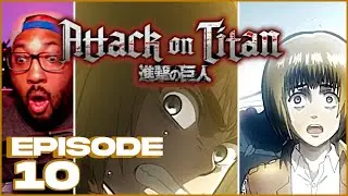 Attack on Titan Reaction Episode 10: Armin Is A Man with a Plan!