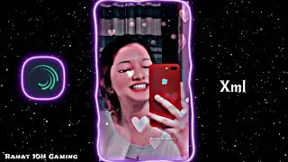 ✨🖤🖤 || Alight Motion Xml Preset Editing And Video || Treading Song in Xml || 