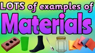 SCIENCE | Examples of EVERYDAY MATERIALS 🧪 Miss Ellis 