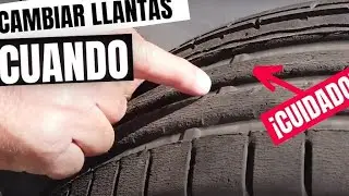 cómo checar las llantas del carro