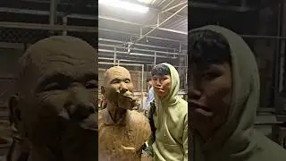 Recreating Clay Statues…