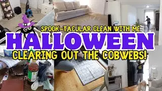 SPOOK-TACULAR 👻 Halloween Clean With Me | Two Day Cleaning Motivation