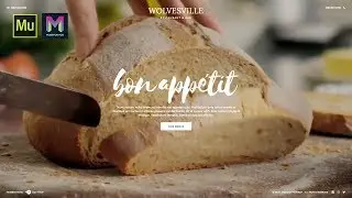 Restaurant Template | Adobe Muse CC | Muse For You