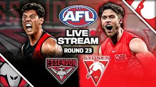 Essendon vs Sydney Swans | AFL Round 23, 2024 Live Watch Along