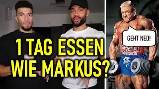 Markus Rühl REAKTION auf PRANKBROS 1 Tag Essen wir MARKUS