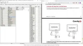 What does normal open and normal close mean in ComAp controllers?