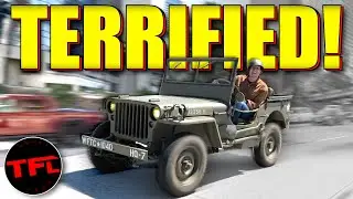 Driving a 1945 WW2 Jeep Through 2024 LA Traffic!