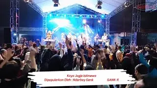 GANK-X || Koyo Jogja Istimewa ( Cover ) LIVE Perform At Mangkuyudan 2022