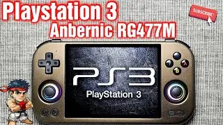 Playstation 3 games on Anbernic RG477M I PS3