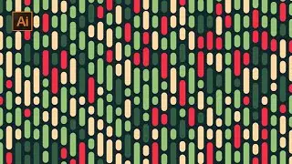 Adobe Illustrator tutorial- How to create random color pattern in Illustrator