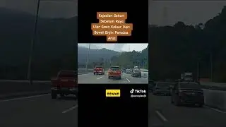 Ular Keluar Dari Bawah Perodua Aruz