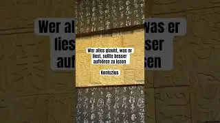 Wer alles glaubt