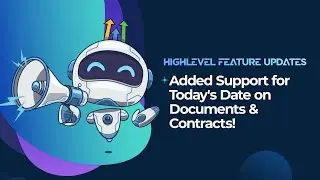 Added Support for Today's Date on Documents & Contracts!