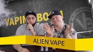 Жидкость ALIEN VAPE! Vaping Boom Ликбез Pro [Вкусная и дорогая!]