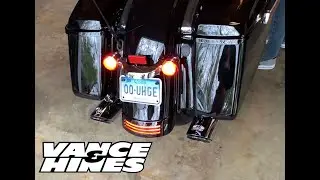 Vance & Hines Twin Slash Before & After