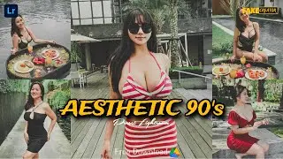 PRESET LIGHTROOM | AESTHETIC 90's | Free Download & Tutorial