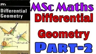 Diffrential Geometry And Tensor Analysis|| Diffrential Geometry M.Sc. Mathematics Important topics