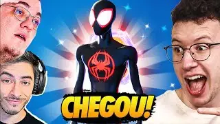 A SKIN DO MILES MORALES É INCRÍVEL! - FORTNITE ft. 