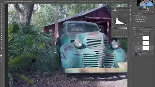Photoshop Adjustment Layers and Layer Masks with Chuck Vosburgh