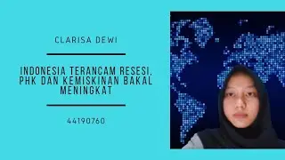 Indonesia Terancam Resesi, PHK dan Kemiskinan Bakal Meningkat||Pembawa Acara