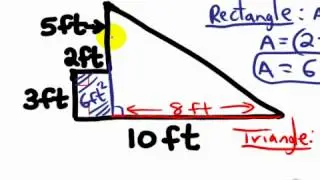 How to Find the Area of a Composite Figure, CCSS.Math.Content.6.G.A.1