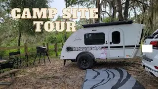 Mike Rose Gold Head State park Camp site tour
