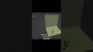 How to move camera in blender. ll #blender #3d #3dmodeling #blendertutorial  #anime