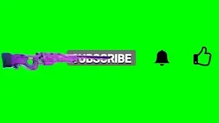 PUBG GREEN SCREEN FX | PUBG AWM SUBSCRIBE GREEN SCREEN  ANIMATION| PUBG GREEN SCREEN FX| (PART-2) 04