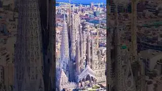 Barcelona Spain Basilica de la Sagrada Familia #shorts #shortvideo