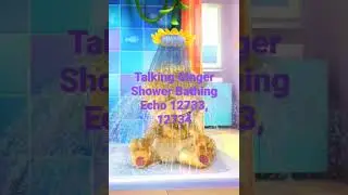 Talking Ginger Shower Bathing Echo 12733, 12734