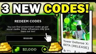 3 LIMITED TIME CODES IN TDX!⭐️