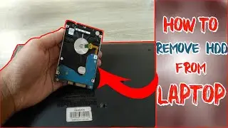 How to remove Laptop HDD / Hard-Drive