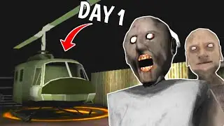 Helicopter Escape On Day 1 (Granny Chapter 2)