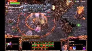 Starcraft 3 Heart of the Swarm: Fire in the Sky - Hard Mode Achievement Going, Going, Gorgon!