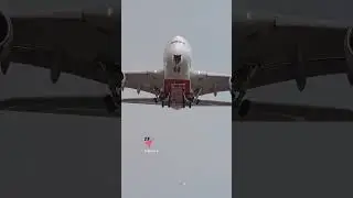Lifting 560 tons in the air Emirates Airbus A380 epic takeoff