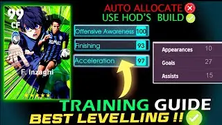 F.Inzaghi (Glitch♨️)- Perfect Training Guide✅ |Inzaghi efootball 2024 || efootball 2024